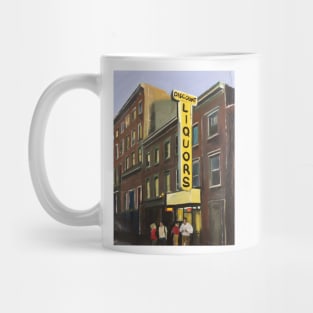 New York, Yellow Sign Mug